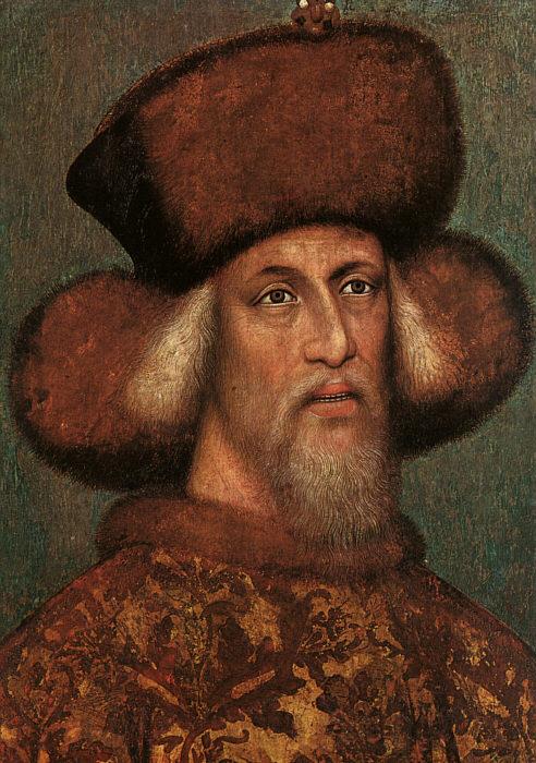 Antonio Pisanello Portrait of the Emperor Sigismund Spain oil painting art